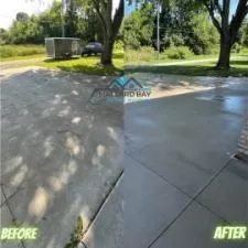 Ira Township Concrete Cleaning 4